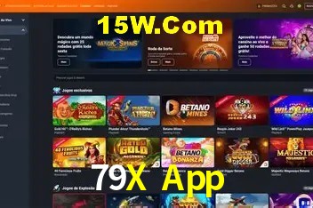 Slots com jackpots e giros grátis na 79X App